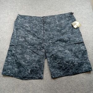 Rothco BDU Combat Shorts Mens 3XL‎ Digital Camo Cargo Tactical Adjustable Blue